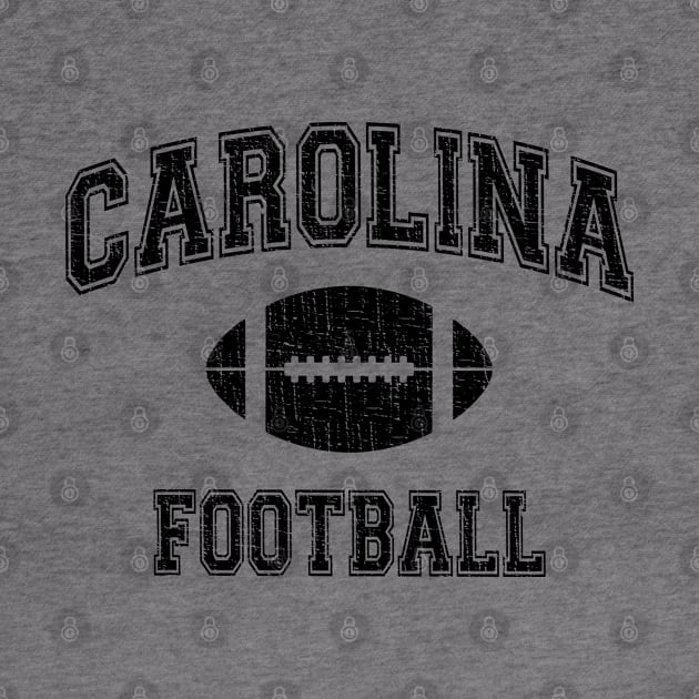 American Football Sport Design Carolina Football - distressed by Webdango